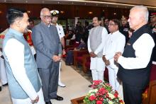 Hon'ble Governor attended At Home Reception -Independence Day 2025 at New Darbar Hall, Raj Bhavan.  