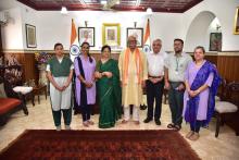 Raksha Bandhan by students of Gujarati Samaj Educational Trust, Special School 