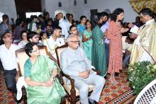 Hon'ble Governor along with First Lady Smt. Suneela attended Feast of Our lady of Assumption at Raj Bhavan Chapel.