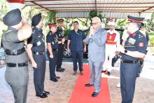 Hon'ble Governor Attended as Chief Guest for Passing Out Parade of Agniveers, 3 Military Training Regiment, Madgaon.