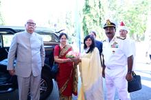 Hon'ble Governor visited INS Hansa, Dabolim