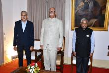 Hon'ble Governor attended the function of Pining of Flag & Celebration of Armed Forces Flag Day at Old Durbar Hall, Raj Bhavan. 