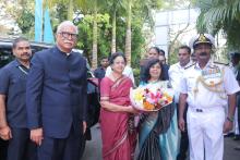Hon'ble Governor Attended At Home Navy Day Function, Navy House, INS Gomantak, Vasco.