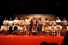 Hon'ble Governor attended 40th Goa Statehood Day in the presence of Hon'ble Vice President of India at Kala Academy, Goa.  